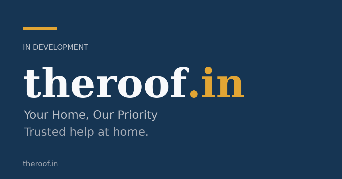 Link preview image for theroof.in